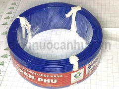 Dây điện trần phú 1x1.0 mầu xanh