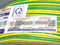 Dây điện Trần Phú Vcm-Đơn 1x1.5 tiếp địa