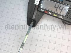 Dây Rút Inox 304 4.6x400mm (Túi 100 cái). Lạt Thép Không Gỉ Siêu Bền, Chịu Nhiệt Cao, Chống Oxi Hóa Cho Công Nghiệp
