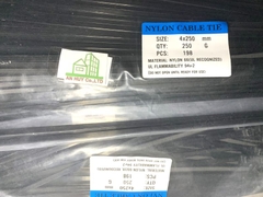 Dây rút nhựa PVC đen dài 250 mm