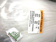 Dây rút nhựa PVC trắng dài 150 mm