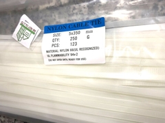 Dây rút nhựa PVC trắng dài 350 mm