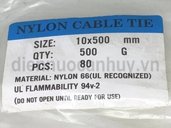 Dây rút nhựa trắng 50cm bản to (10x500 mm)