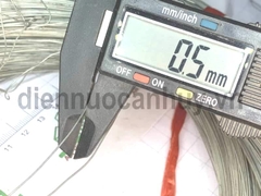 Dây thép buộc 0.5 mm mạ kẽm