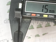 Dây thít nhựa 50cm bản nhỏ mầu đen túi 100 cái (8x500 mm)
