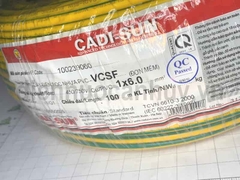 Dây tiếp địa cadisun VCSF 1x6.0 mm