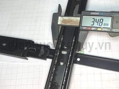 Ray trượt ngăn kéo rẻ 35cm thiếu, không vỏ
