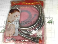 Dây vòi hoa sen VSI - inox 1.5m vỏ đỏ