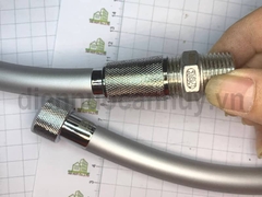 Dây xịt vệ sinh silicone Baco - đầu xịt xoay được -phù hợp với mọi thiết bị