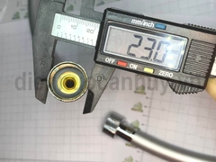 Dây xịt vệ sinh silicone Baco - đầu xịt xoay được -phù hợp với mọi thiết bị