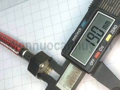 Dây cấp kim cho vòi 1 lỗ 60cm Đỏ