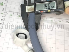 Dây cấp nước máy giặt cửa ngang 1.5 mét 2 đầu ren mầu xám