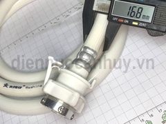 Dây cấp nước máy giặt Midea Haire National Sanyo Toshiba Panasonic LG Samsung electrolux 2m đa năng