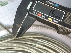 Dây cáp bọc nhựa 4 mm