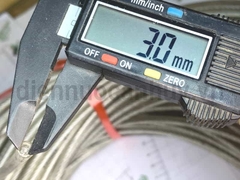 Dây cáp bọc nhựa 6 mm
