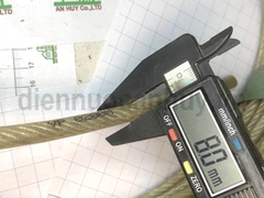 Dây cáp bọc nhựa 8 mm