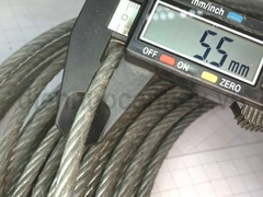 Dây cáp thép mạ kẽm 6 mm