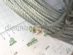 Dây cáp thép mạ kẽm 6 mm