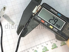 Dây đèn bình nóng lạnh Picenza rắc thẳng