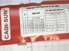 Dây điện đôi Cadisun VCTFK 2x1.5 ô van