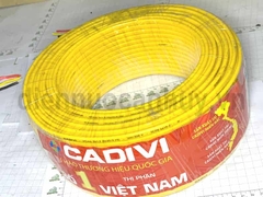 Dây điện đôi mềm Cadivi VCmo 2x1.5 (2x30/0.25) vàng
