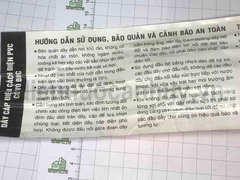 Dây điện đôi trần phú Vcm-dẹt 2x1.0 ô van