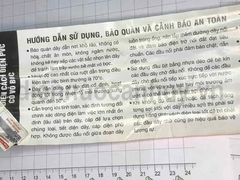 Dây điện đôi trần phú Vcm-Dẹt 2x4.0 ô van