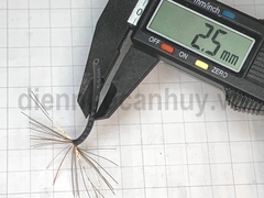 Dây điện đơn cadisun VCSF 1x1.0 đen (cuộn 200m)