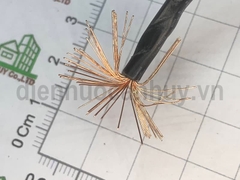 Dây điện đơn Cadisun VCSF 1x2.5 đen