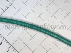 Dây điện đơn Cadisun VCSF 1x4.0 xanh lá