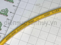 Dây điện đơn Cadisun VCSF 1x6.0 vàng