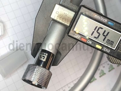 Dây sen tắm Baco silicon xám 1.5 m