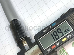 Dây sen tắm Baco silicon xám 1.5 m
