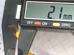 Dây điện mềm vàng - vàng sọc đỏ VCM 2x0.3 Sangwha (Cuộn 100m) - Chuyên dùng cho LED hoặc Loa