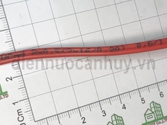 Dây súp dính đôi Vinakip VCmd 2x0.5 đỏ - đỏ sọc trắng