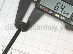 Dây thít inox 304 bọc nhựa dài 20cm (4.6x200 mm)