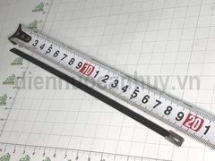Dây thít inox 304 bọc nhựa dài 20cm (4.6x200 mm)