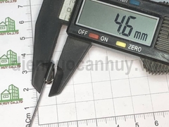Dây thít inox 304 dài 40cm có nhúng nhựa đen (4.6x400 mm)