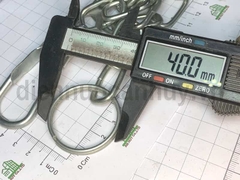 Dây xích 4 sắt mạ kẽm dài 1m