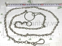 Dây xích inox 4 dài 1.5m 2 đoạn