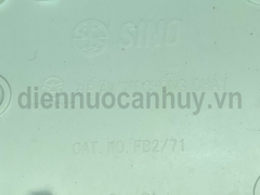 Đế âm đôi Sino 2 mặt chữ nhật S2157/D