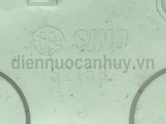 Đế âm Sino dùng cho mặt 4, 5, 6 hạt chữ nhật hoặc kết hợp 1 át cóc với 2 mô dun S2158