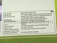 Đèn âm trần Panasonic downlight đổi mầu 9W100 (NPP72276)