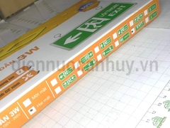 Đèn chỉ dẫn thoát hiểm Asia 3W 2 mặt