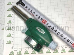Đèn khò gas Berrylion 090403001 nhiệt độ 1300 độ C. Súng khò lửa cầm tay đánh lửa tự động đa năng hàn ống đồng, uốn nhựa, làm bánh, nướng thịt