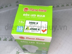 Đèn led bulb tròn Rạng Đông A70N1 12W.H mầu trắng