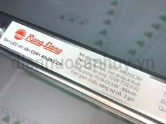 Đèn led chỉ dẫn 2 mặt rạng đông CD01 40x20-2.2W