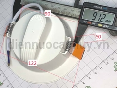 Đèn led downlight MPE DLEL 9/3C nguyên khối 9W Đổi Mầu