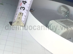 Đèn led ốp trần Rạng Đông D LN09L 225/18W khung sắt tròn as Vàng