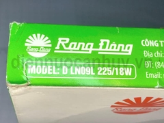 Đèn led ốp trần Rạng Đông D LN09L 225/18W khung sắt tròn as Vàng